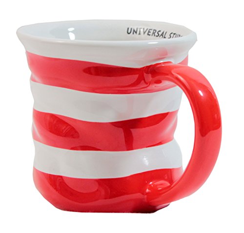Universal Studios Cat In the Hat Striped Coffee Mug