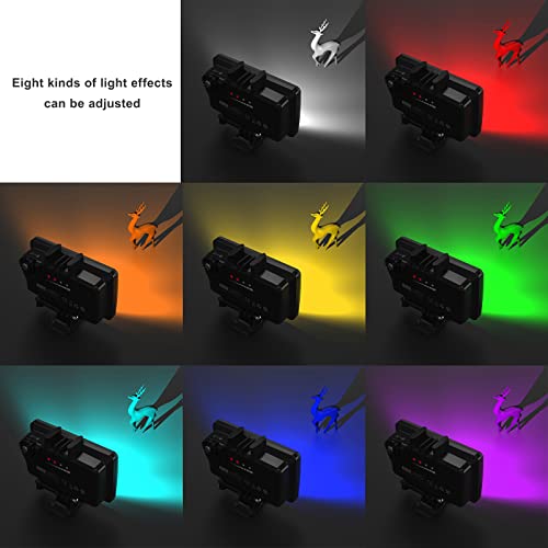 Dive Light Compatible with Gopro, Scuba Diving Flashlight, 7 Modes SL-105 Underwater Lights, 40m Waterproof Diving Fill Light, Underwater LED Video Light for Multiple Action Camera