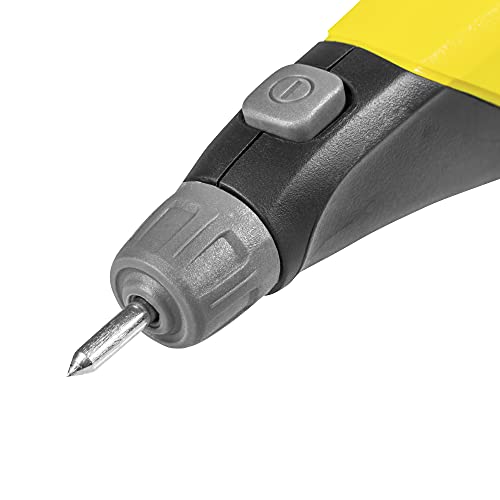 TROTEC PEGS 10-230V Engraving Machine for Metal, Ceramic, Glass, Jewelry, Wood or Leather with 4 Engraving Stencils