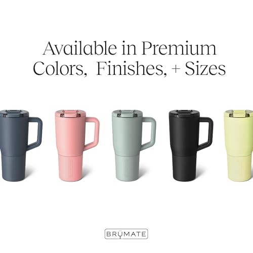 BrüMate Müv - 25oz 100% Leak Proof Insulated Coffee Mug with Handle & Lid - Stainless Steel Coffee Travel Mug - Double Walled Coffee Cup (Lilac Dusk) 25 oz Lilac Dusk