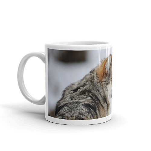 Beautiful Wild Wolf Mug - Animal Gift Mum Sister Spiritual Wolves Dog #8104