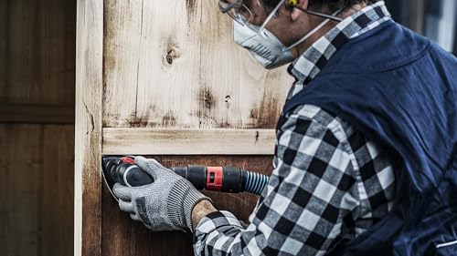 Bosch 50 x Expert C470 Sanding Sheets (for Paint on Wood, Hardwood, Diameter 93 x 93 mm, Grit 120, Professional Accessories Delta Sander) Körnung 120 Pack of 50