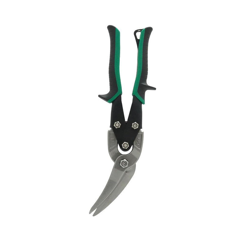 [Australia - AusPower] - Malco Long Cut AVs Metal Cutting Snip Right Offset 2-1/4" Cut Length - Green Grip AV73 