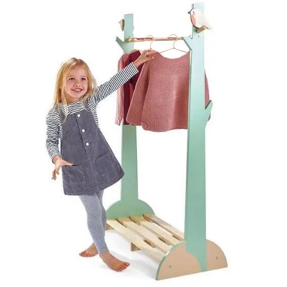 Rose Gold Metal Wire Children Baby Non Slip Toddler Infant Newborn Kids Hangers,12.6" Space Saving Baby Clothes Coat Children's Closet Durable Hangers (10)