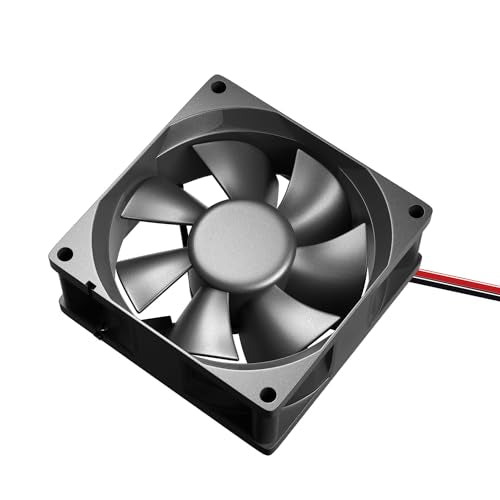 WINSINN DC 60mm Case Fan 24V 6025 Dual Ball Bearing Brushless Cooling 60x25mm 2PIN (Pack of 4Pcs)