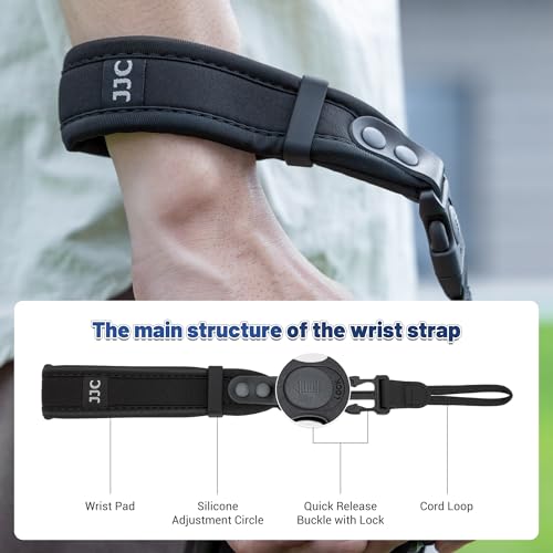 DK-29 Eye Cup + Upgraded Hand Strap: Soft Silicon Camera EVF Viewfinder Eyecup Eyepiece for Nikon Z6III Z5II Z6II Z7II Z6 Z7 Z5 with Upgraded Quick Release Soft Neoprene Camera Hand Wrist Grip Strap