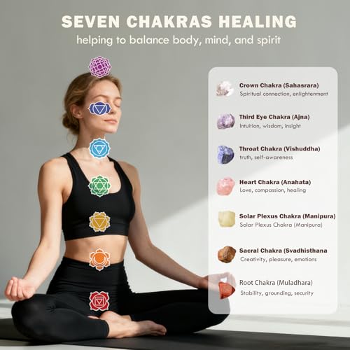 14Pcs Crystals and Healing Stones, Real Healing Crystals, Raw Crystals 14 PC
