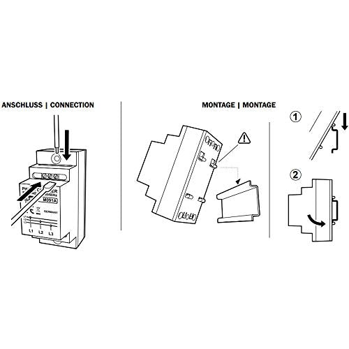 Kemo Electronic - Accoppiatore DIN trifase reti powerline homeplug onde convogliate max 650 Mbit/s