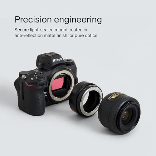 Urth Lens Mount Adapter Compatible with Nikon F (G) to Nikon Z (Manual) Nikon F (G-Type)