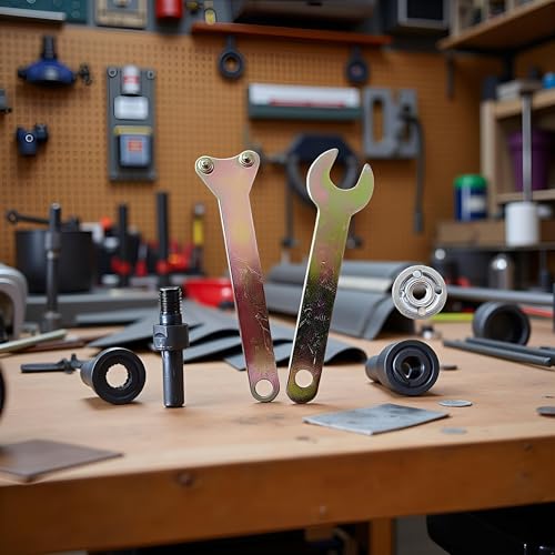 5 in 1 Electric Drill Conversion Angle Grinder Adapter Connecting Rod Set with Wrench Variable Shank Coupling Converter Tool 10mm Mandrel Adapter Kit for Most