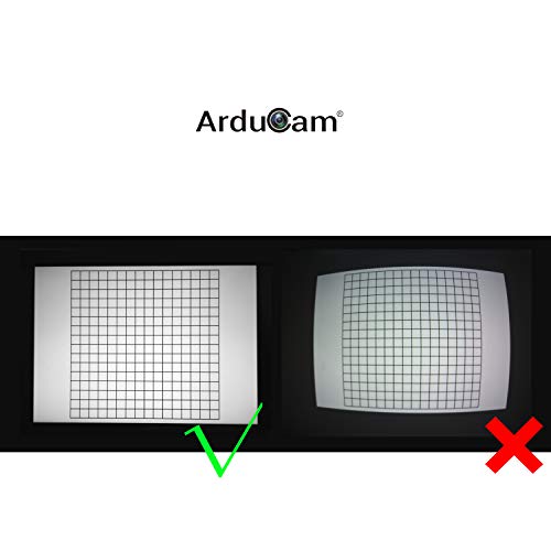 Arducam M12 Lens Kit, Low Distortion M12 Mount Lenses for Arduino and Raspberry Pi Camera