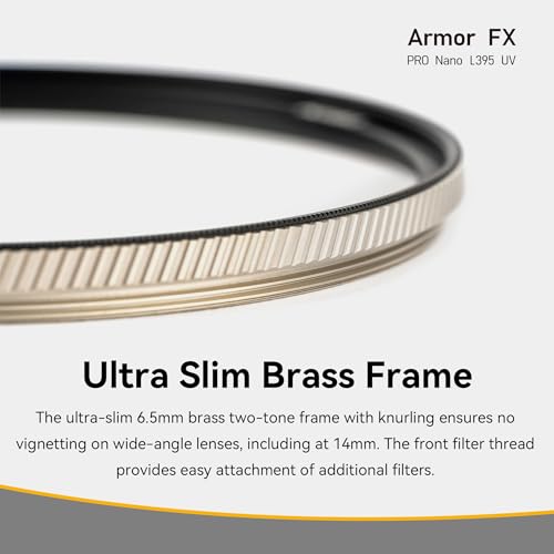 NiSi - 46mm Armor FX L395 UV - Impact-Resistant Lens Protection Filter