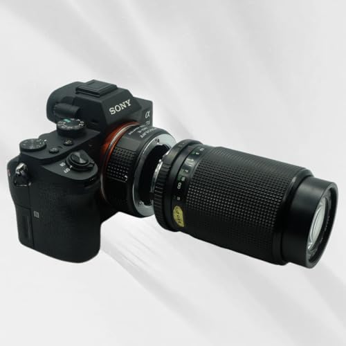 PHOLSY Lens Adapter Compatible with Minolta MD MC Lens and Sony E Camera Minolta MD to Sony E