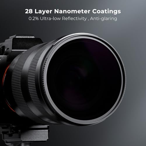 K&F CONCEPT 55mm ND100000(16.6 Stops) High Definition ND Lens Filter