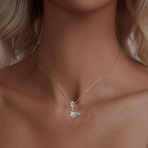 Wish Angel Charm 925 Sterling Silver Butterfly Fairy Bead Holding Star Hope Lucky Pendant for Pandora Charm Bracelet