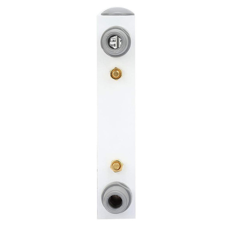 [Australia - AusPower] - LZM-15T 1/4" BSPT Thread Flowmeter, 0.1-0.5GPM Adjustable Panel Type Transparent Acrylic Water Flow Meter, Portable Liquid Flowmeter with Knob for Measuring The Liquid Medium 