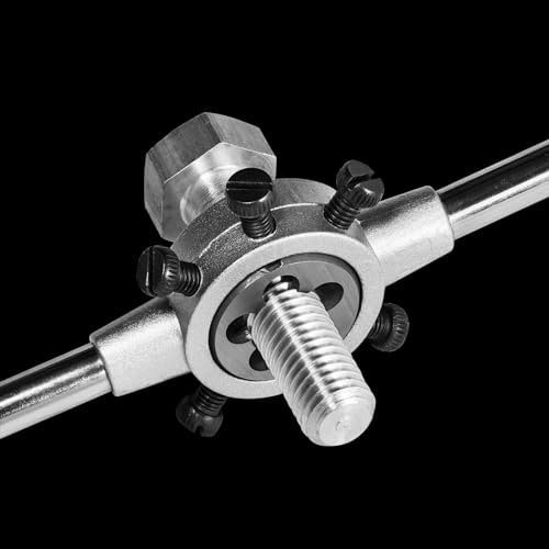 Quartzman Round Die Metric M2.5 x 0.45 Thread Right Thread | High Speed Steel (HSS) Die Repair Tool