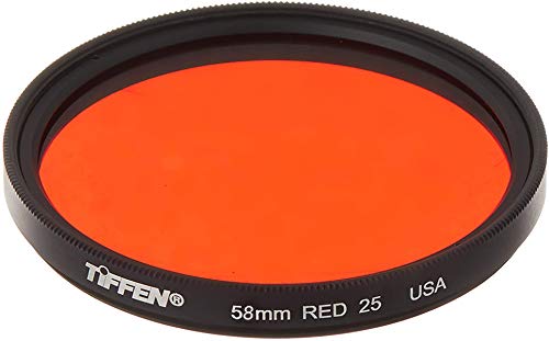 Tiffen 58mm 12 Yellow Filter and Tiffen 58mm 25 Red Filter