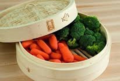 8" Bamboo Steamer Set Sunrise Kitchen Supply