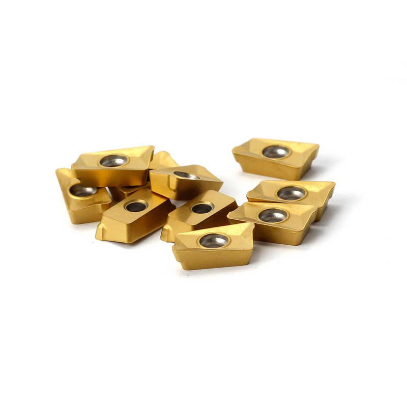 [Australia - AusPower] - OSCARBIDE Carbide Inserts APKT11T308 Milling Inserts APKT Style Inserts for Face Milling Cutter Alloy Stainless Steel,10 Pieces/Set 