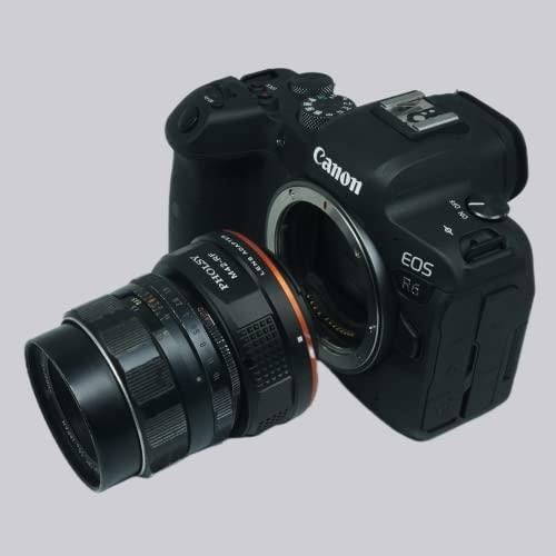 PHOLSY Lens Mount Adapter Compatible with M42 42mm Lens to Canon RF Camera M42 to Canon RF