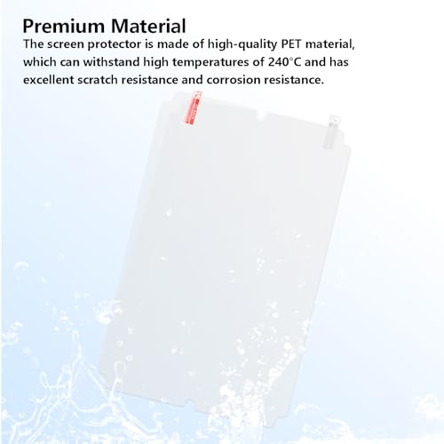 5pcs Screen Protector for Photon M5S Pro, LCD 3D Printer PET High Light Transmittance Screen Protector Film for M5S/Pro