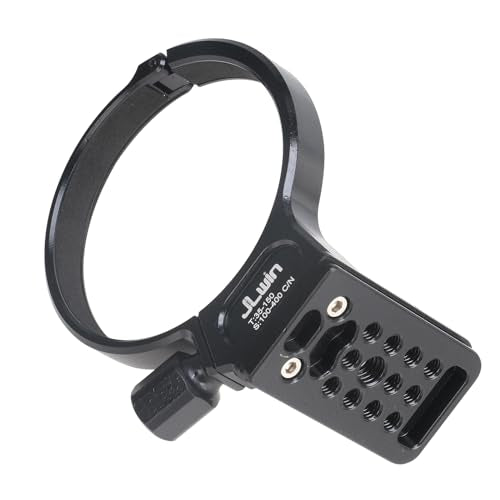 FocusFoto Metal Lens Collar Tripod Mount Ring 1/4" 3/8" for TAMRON 35-150mm F/2-2.8 Di III VXD A058 (E-mount), for Sigma 100-400mm f/5-6.3 DG OS HSM Contemporary Lens (For Canon EF, For Nikon F Mount)
