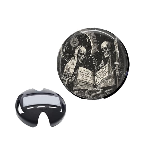 [Australia - AusPower] - Dark Skeleton StethoscopeTag Personalized,Nurse Doctor StethoscopeID Tag Customized, Medical StethoscopeName Tag,Ideal for Anyone That uses a Stethoscope, Nursing Students,etc. 