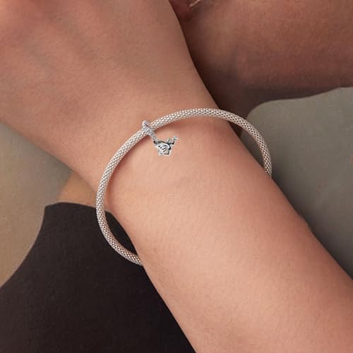 Wish Angel Charm 925 Sterling Silver Butterfly Fairy Bead Holding Star Hope Lucky Pendant for Pandora Charm Bracelet