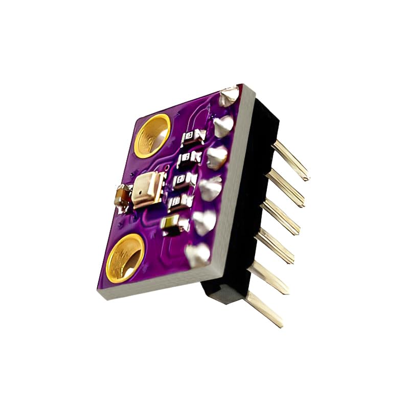 [Australia - AusPower] - SHILLEHTEK PRE-SOLDERED BME280 3.3V High Precision Altimeter Atmospheric Pressure, Temperature, and Humidity GY-BME280-3.3 Sensor Module for Raspberry Pi, Arduino, and Other MicroControllers 