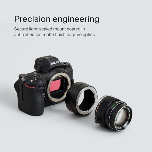 Urth Lens Mount Adapter Compatible with Olympus OM to Nikon Z (Manual)