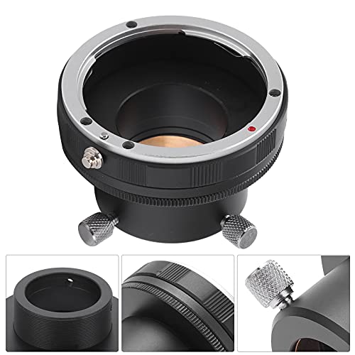 Hilitand Camera Macro Lens Adapter Ring for EF/EF‑S Mount Lens to 1.25in Telescope Eyepiece for Photography Guiding