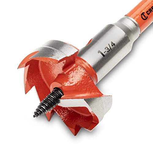 Crescent CDSF-553 self-feed drill bit, 5 inches x 1-1/2 inches, with cutting teeth and center point