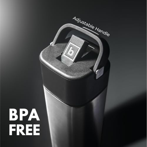 26oz Square Shaped Stainless Steel Tumbler | Built-in BoxStraw & Handle | Leak-Proof, Double Wall Insulated & Durable