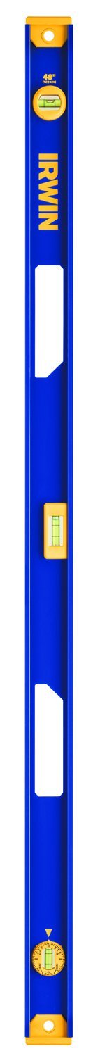 [Australia - AusPower] - IRWIN 48-Inch I-Beam Level, 3-Inch Aluminum Line Level, Blue and Silver 