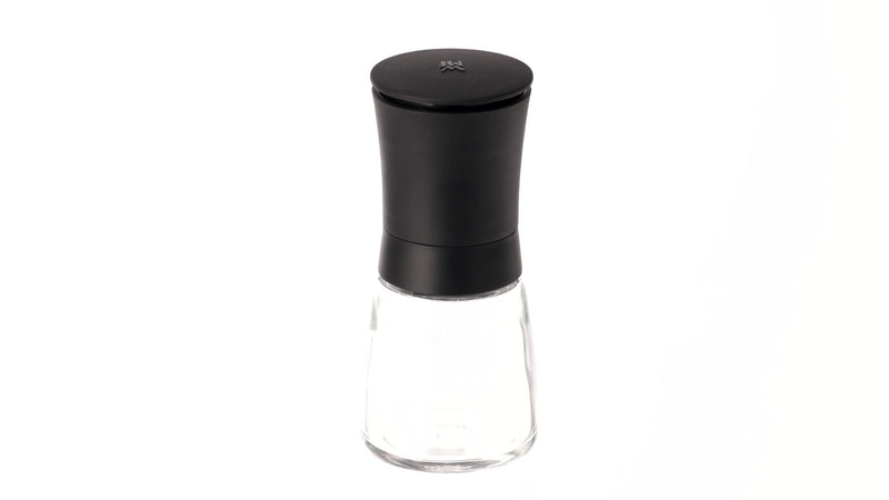 WMF 14 cm Spice Mill with No Contents, Black Trend, Transparent