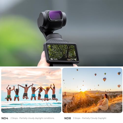 K&F CONCEPT Magnetic CPL+ND4+ND8 Filters Set CPL & ND4 & ND8