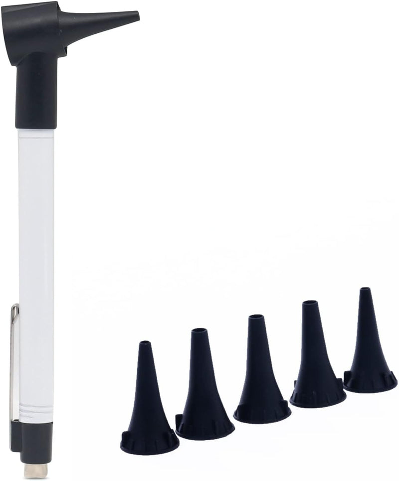 [Australia - AusPower] - BOCOOLIFE Ear Clean Tool - Mini Otoscopic-kit, Pocket Clip Home Use, Comes with 5 Sized Speculas 