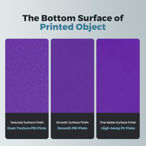 FLASHFORGE AD5M (Pro)/ AD5X 3D Printer PEI Painting Sheet, Original Magnetic Flexible Dual-Texture PEI Coating Plate for PLA/PETG/TPU/PLA-CF/PETG-CF Printing Dual-Texture PEI Plate