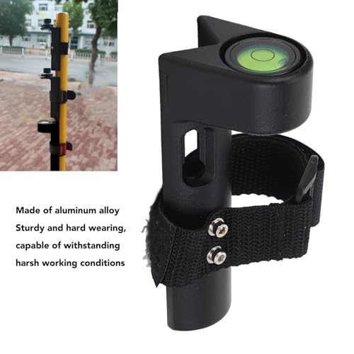YUEHISY adjustable grade rod level with large bubble vial for round and rectangular aluminum survey bars