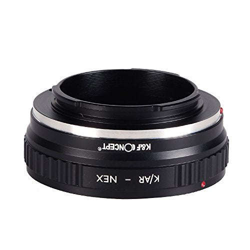 K&F Concept Lens Mount Adapter Compatible with Konica AR Lens to NEX E-Mount Camera Body, Compatible for Sony NEX-3 NEX-3C NEX-5 NEX-5C NEX-5N NEX-5R NEX-6 NEX-7 NEX-VG10 etc KONICA-NEX