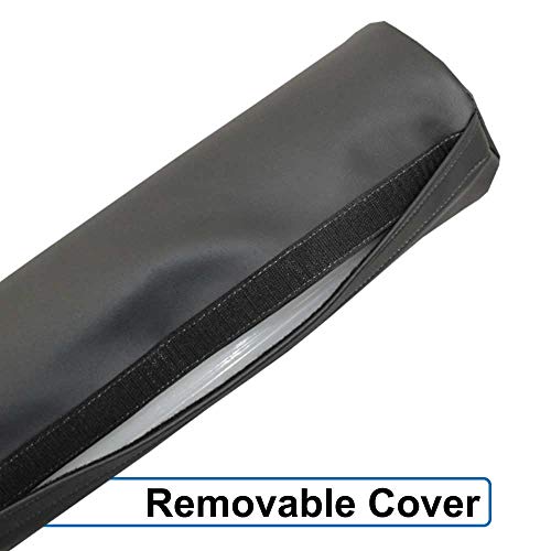 Rehabilitation Advantage Body Positioning Black Cylinder Bolster 3" X 12" 3'' x 12''