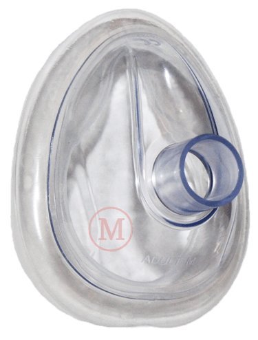 [Australia - AusPower] - MCR Medical Supply MCRTM-A PVC Training CPR Pocket Resuscitator Face Masks and Valves, Adult (Pack of 10) 