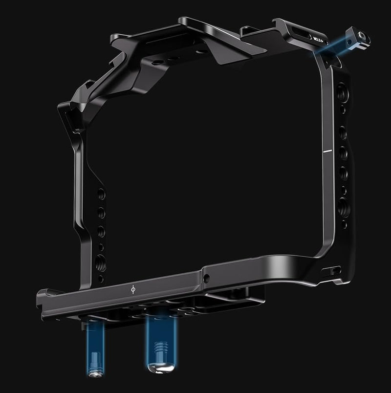 Leofoto Z8 Camera Cage, for Nikon Z8 and Z8 with MB-N12 Battery Grip, ARRI, Cold Shoe, Arca Compatible (Cage)