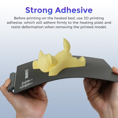 FLASHFORGE 3D Printing Heat Bed Anti-Warp Adhesive for PLA/ABS/PETG/ASA Materials Glue Stick Set (50 ml/stick, pack of 2)