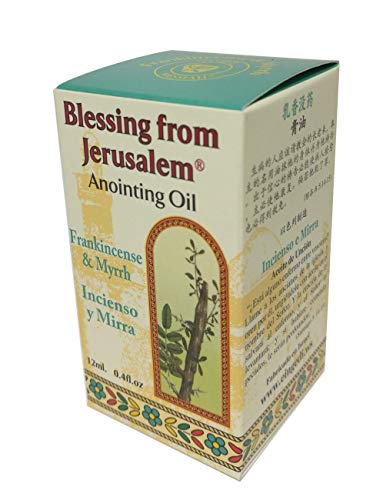 Anointing Oil 12ml. - Blessing from Jerusalem (Frankincense and Myrrh) Frankincense and Myrrh