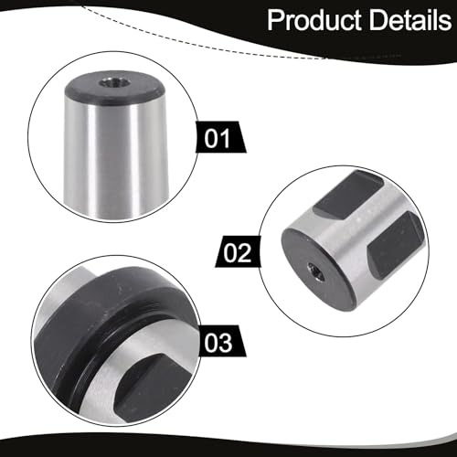 In / 19mm Weldon to B16 Taper Thread (B) Magnetic Drill Bit Adapter B