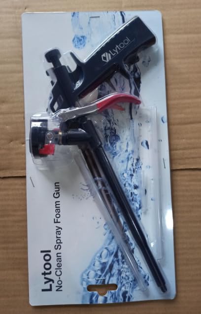 [Australia - AusPower] - Foam Gun, Lytool Expanding Foam Gun, Professional Foaming Gun Insulation Spray Application Applicator Caulking Gun for Filling, Sealing 