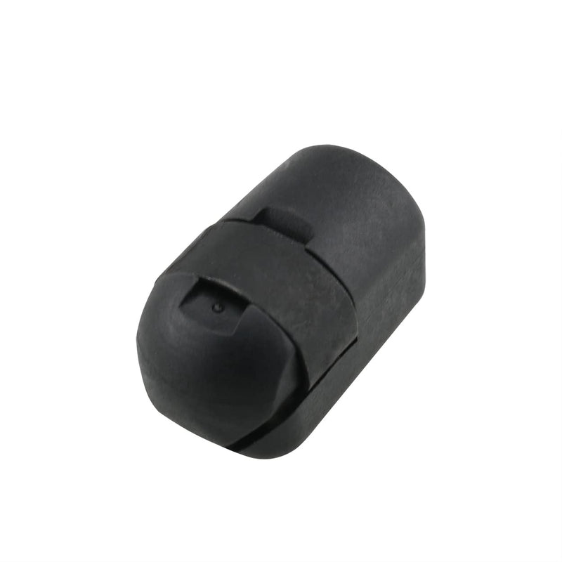 [Australia - AusPower] - 4PCS Black M8 Female Thread Gas Spring Connector Nylon Connector Gas Spring End Fitting Gas Spring Connector Generator Accessories 