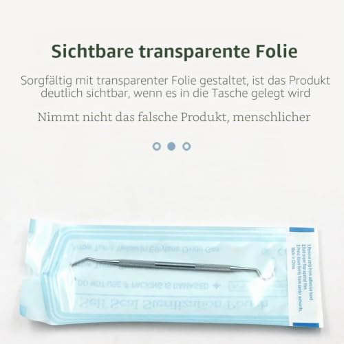 Sterilisation bag, self-sealing sterilisation bag, sealing sterilisation bag, disposable sterilisation bag, dental self-sealing sterilisation bag, disposable sterilisation bags